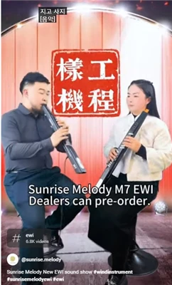 Sunrise Melody M7 Aerofooninstrumenten voor houtblazers
