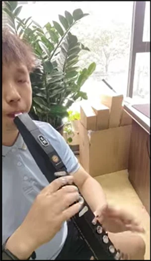 4. Functie demonstratie van zonsopgang Melody XR6000