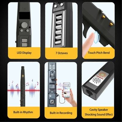 Digitale muziekinstrumenten SUNRISE MELODY MK Elektrisch blaasinstrument Gelu...